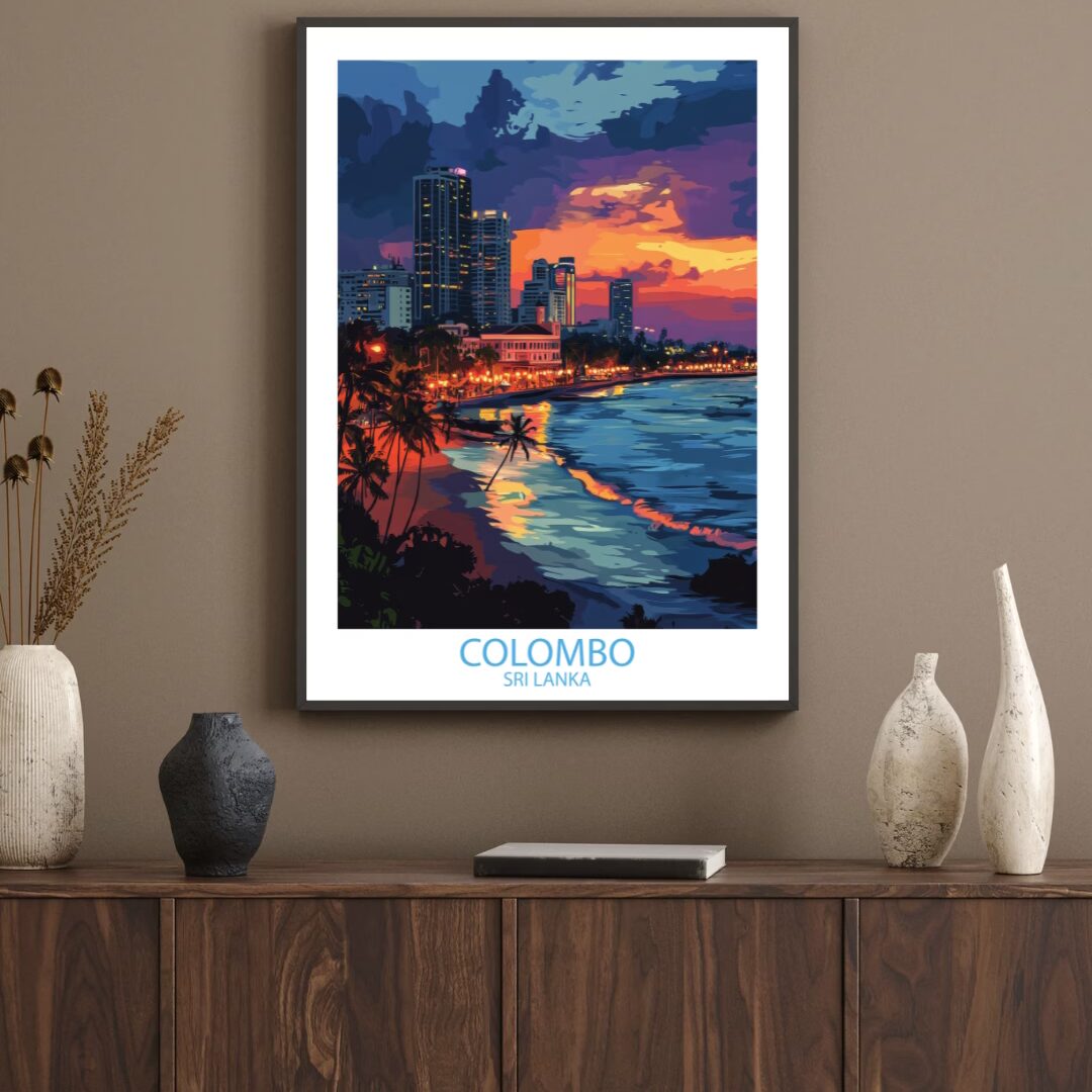 Plakat Colombo – Sri Lanka - obrazek 2